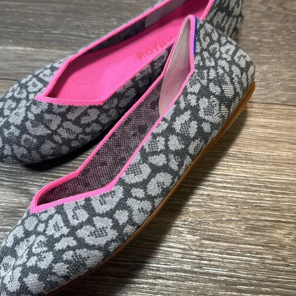 Rothy’s flats gray woman’s size 9.5 - Picture 2 of 5
